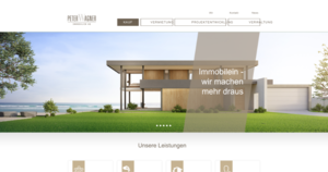 Peter Wagner Immobilien neue Webseite